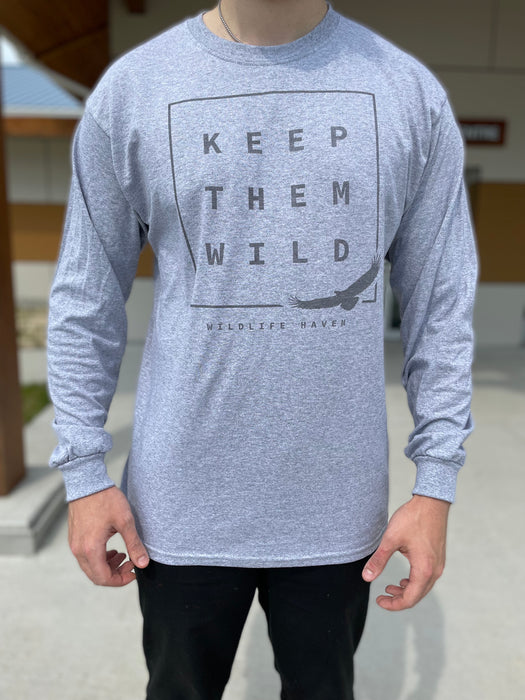 Unisex Long Sleeve "Keep Them Wild" Shirt