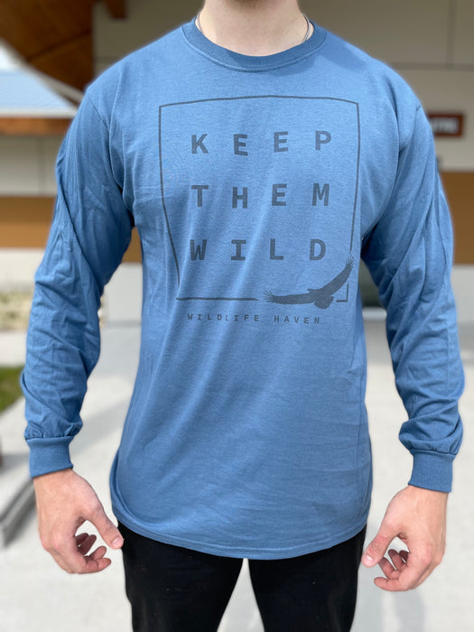 Unisex Long Sleeve "Keep Them Wild" Shirt