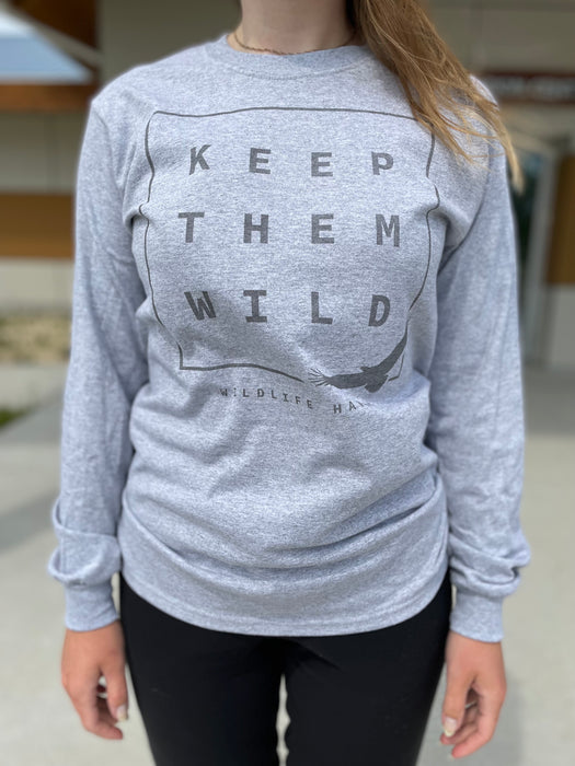 Unisex Long Sleeve "Keep Them Wild" Shirt