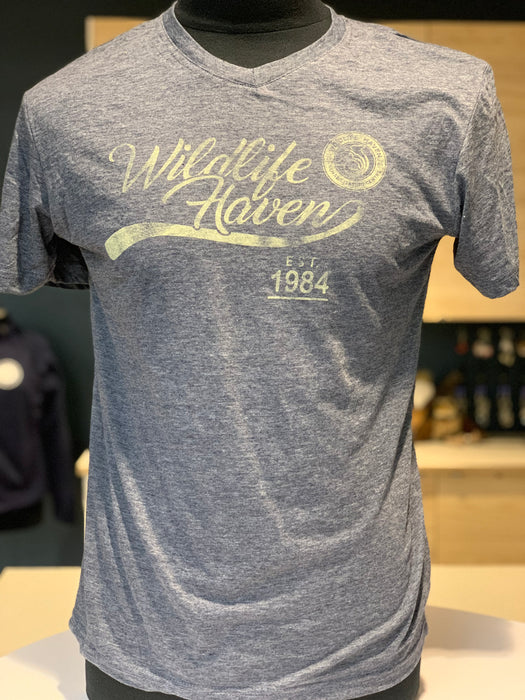 Relaxed Fit Wildlife Haven V neck T-shirt