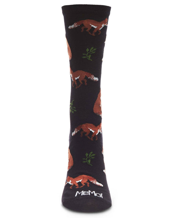 Women's Fox Adult Crew Sock (Shoe Size 9-11)