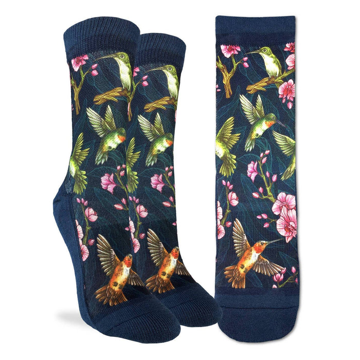 Hummingbird Socks (Women's Shoe Size 5-9)
