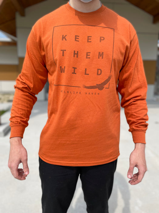 Unisex Long Sleeve "Keep Them Wild" Shirt